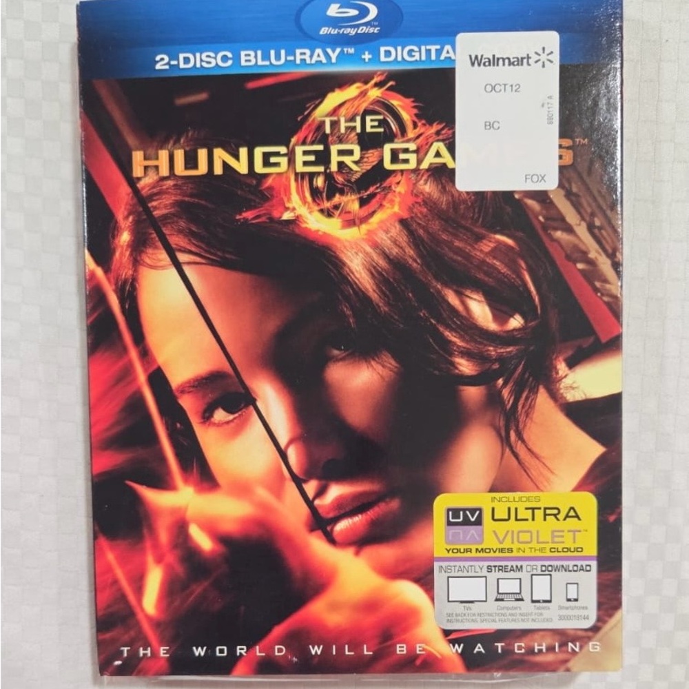 The Hunger Games - 2-Disc Blu-ray + Digital - New/Sealed